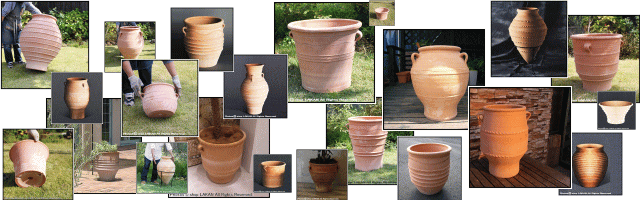 美の伝統に恥じないギリシャクレタ島テラコッタ大壺、テラコッタ 鉢シリーズのご紹介です。素朴なデザイン、生活に密着した実用的な鉢、容器、などその素朴な個性が見る者の心を豊かに致します。伝統の技法とダイナミックなプロポーションが、伝承されています
