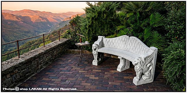 イタリア 洋風ガーデン 石造 オブジェ 花鉢 