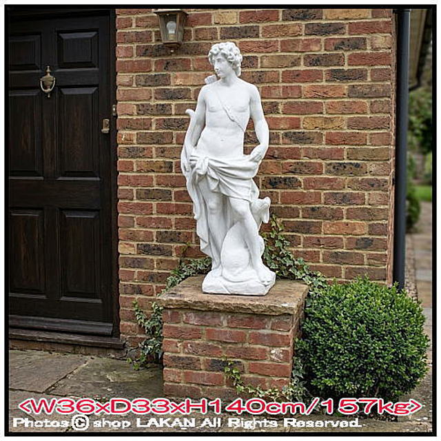 アポロ 彫像 高級感 重厚 