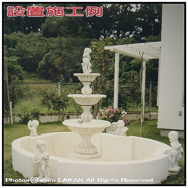 人工大理石 家庭用 小型 噴水 