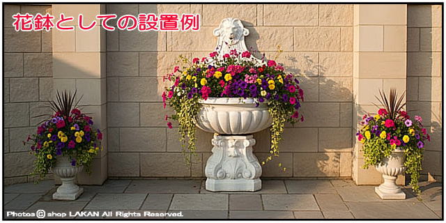 イタリア石像 家庭用 小型 壁泉 