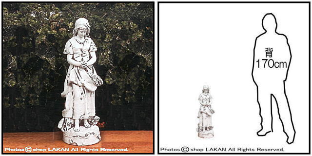 彫像 石造 大型 ヴィーナス お祈り 像 