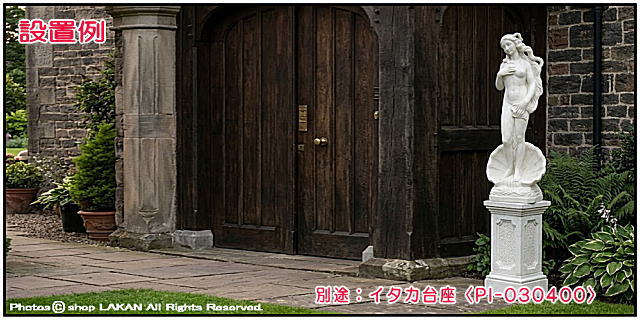 洋風 石像 彫像 石造 ヴィーナス誕生 