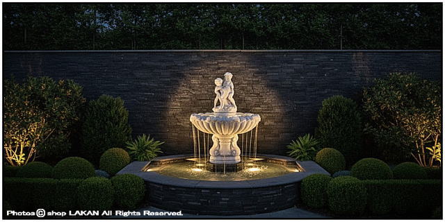 オブジェ 噴水 家庭用 店舗 ART-22 