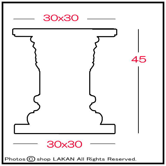 パピーニアゴスティーノ 大型 花台 洋風