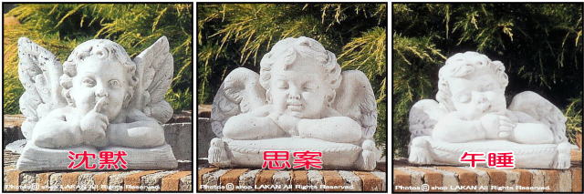ないしょ話 彫像 石像 エンゼル 