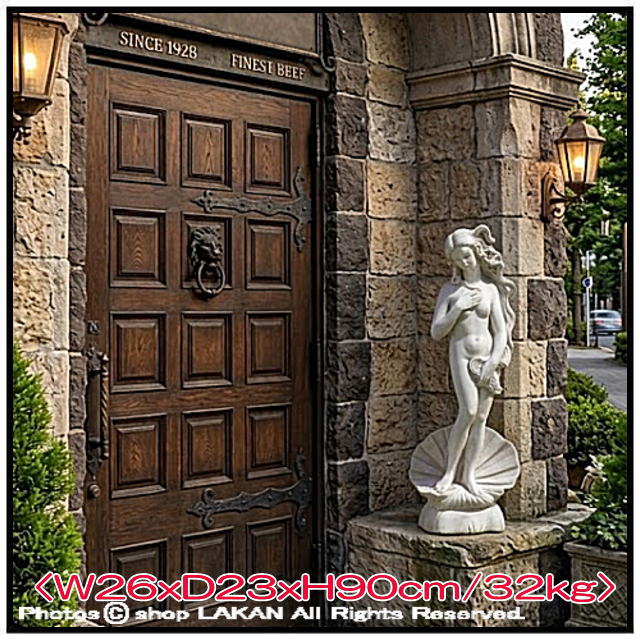 ヴィーナス誕生 彫像 高級感 重厚 