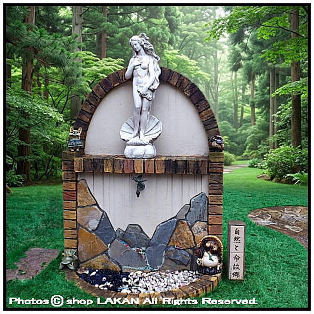 洋風 クラシック 庭園 屋外 石像 