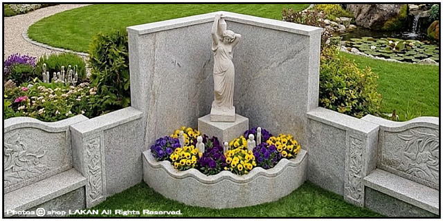 洋風 クラシック 庭園 屋外 石像 