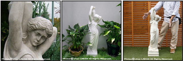 ガーデン ヴィーナス 乙女像 彫像 