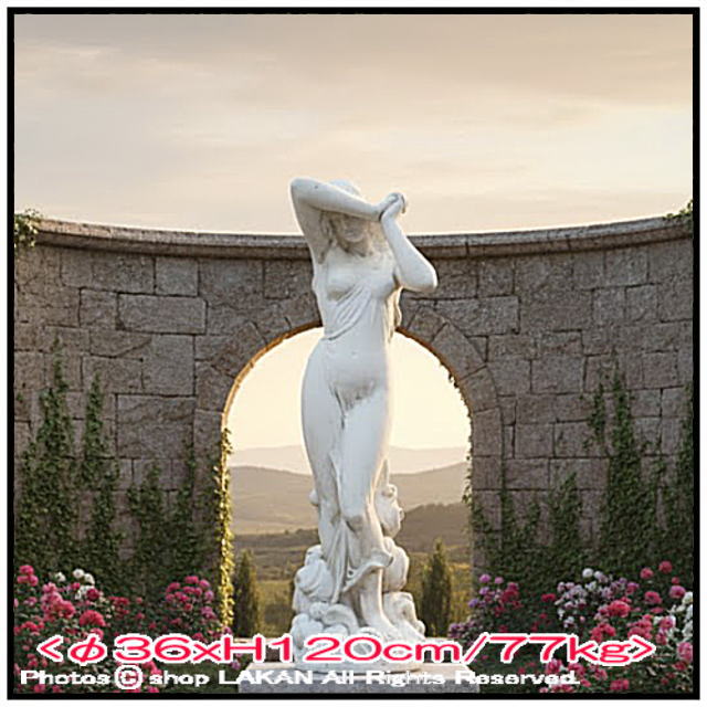 洋風 オブジェ 石造 石像 庭園 