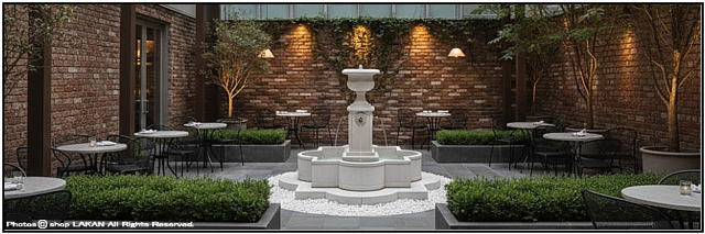 石造噴水 中型噴水 COD04-77 