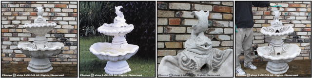 イタリア石像 家庭用 循環壁泉 