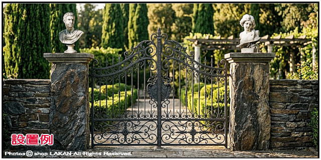 石造置物 動物 オブジェ 