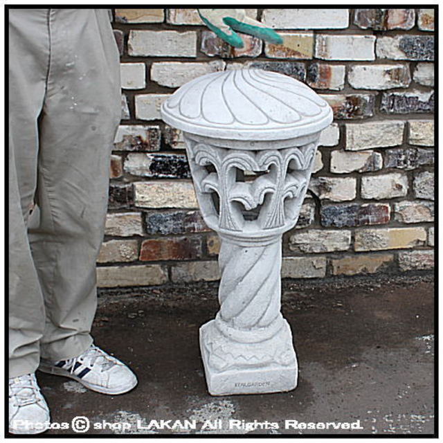 洋風 石造 ガーデンライト 