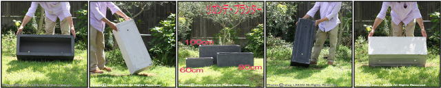 軽量 コンクリート リガンデ 輸入 植木鉢 