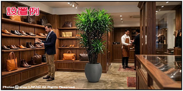 ガーデニング鉢 グラスファイバー製 大型植木鉢 