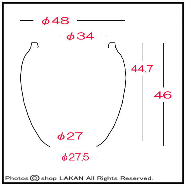 エッシュバッハ社 グリーンポット 素焼感 