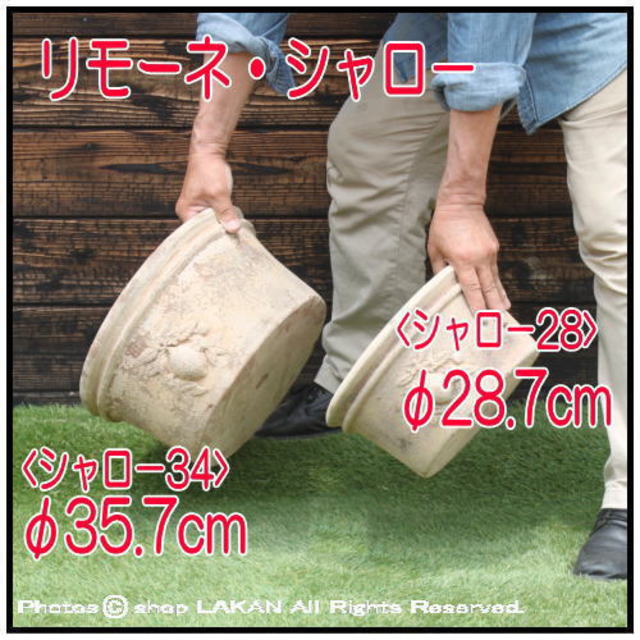 浅型 陶器 古色 植木鉢 テラコッタ 