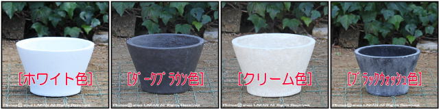 軽量コンクリート フォリオ 輸入植木鉢 シャロー アンティーク仕上 自然な風合い 古代仕上げ