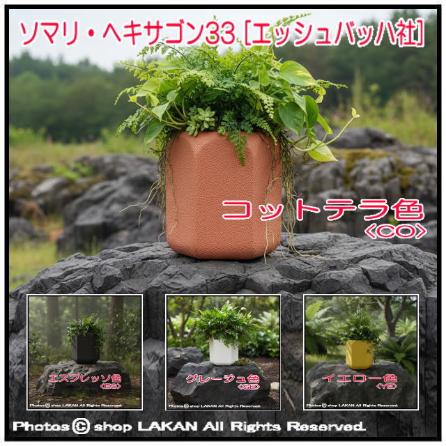 ソマリ φ33 樹脂製植木鉢 0133 