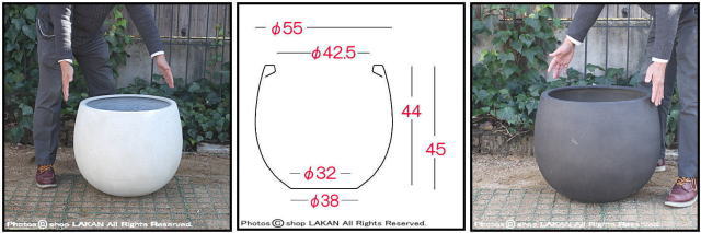 樹脂製植木鉢 大型 グラスファイバー 人気鉢 