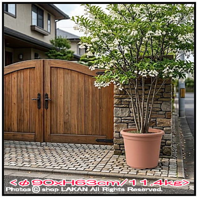 ER-2163 Euro3Plast ユーロ3 樹脂製植木鉢 