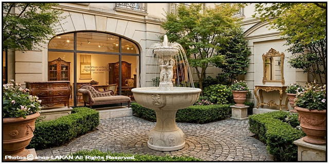 洋風 庭園 石造 噴水 FF-100900 