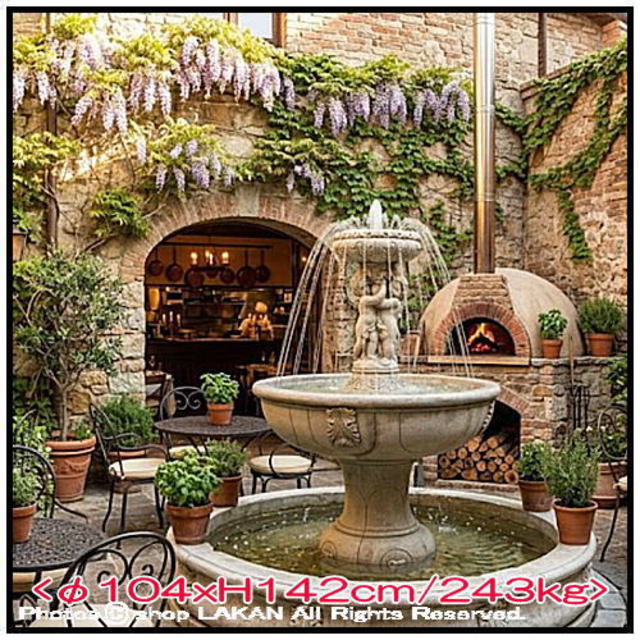 循環 大型 噴水 プラガ噴水 