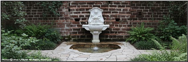 FO-003900 石造 イタリア 壁泉 