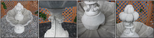 家庭用 イタリア 石造噴水 小型 