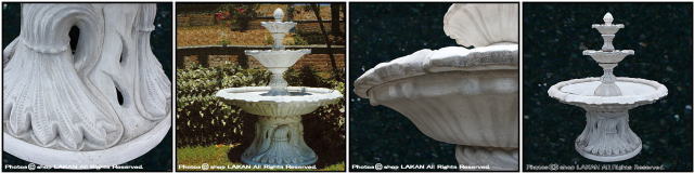 イタリア製 洋風 庭園 石造 噴水 