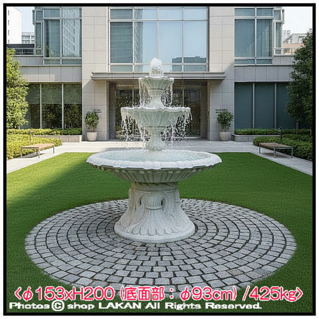 大型噴水 石造噴水 イタリア 