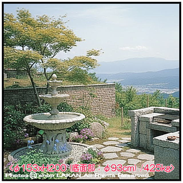 イタリア製 洋風 庭園 石造 噴水 
