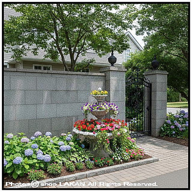 大型噴水 石造噴水 イタリア 