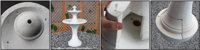 FO-023200 石造 イタリア 噴水 