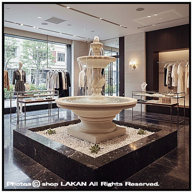 ポートツェルボ 中型噴水 循環式 石造 