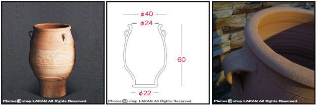 輸入素焼き鉢　クレタ島　大型壺　オブジェ　テラコッタ鉢　ピサーリ　ギリシア　