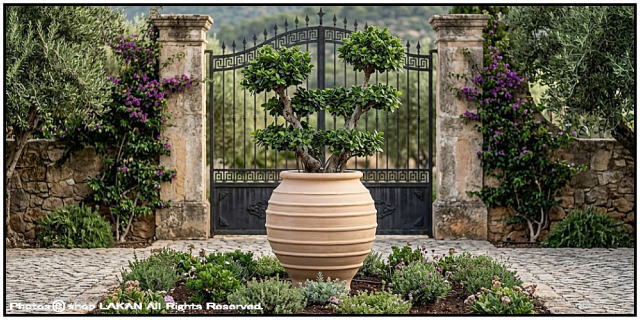 植木鉢 異国情緒 エキゾティック 