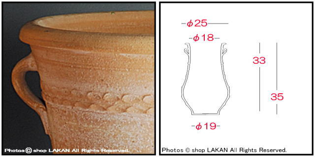 素焼き鉢 大壺 クレタ島 アンティーク調 