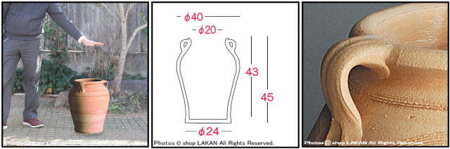 フェストス 陶器鉢 輸入 テラコッタ鉢 