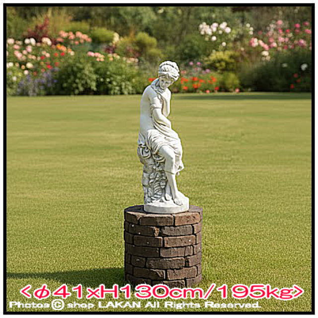 彫像 石造 大型 ヴィーナス 重厚 像 