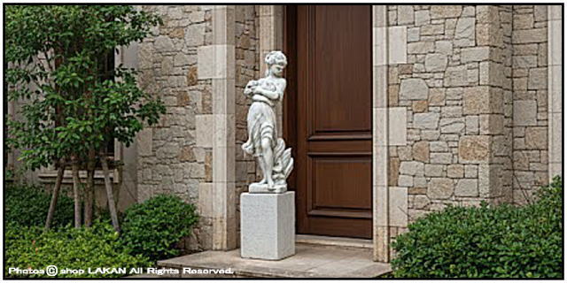 人物像 彫像 高級感 重厚 