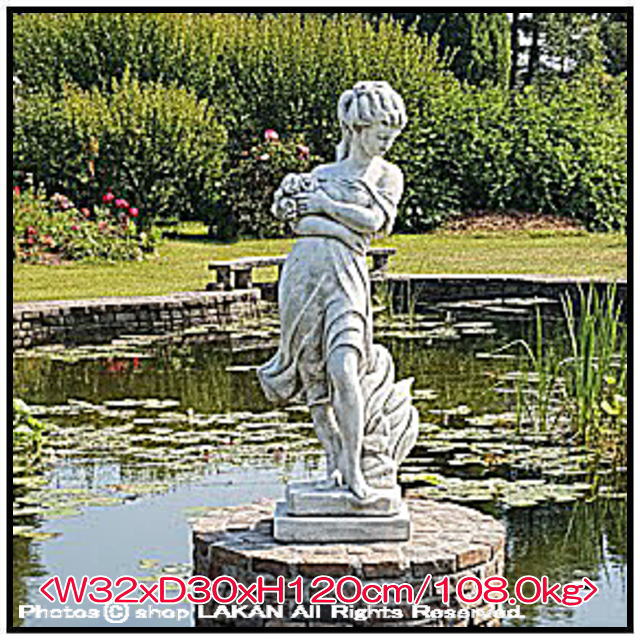 洋風 クラシック 庭園 屋外 石像 