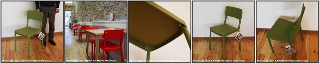 お手入れ不要　軽量　樹脂素材　屋外ガーデン椅子　リスボア　サイドチェア　ガーデン家具　