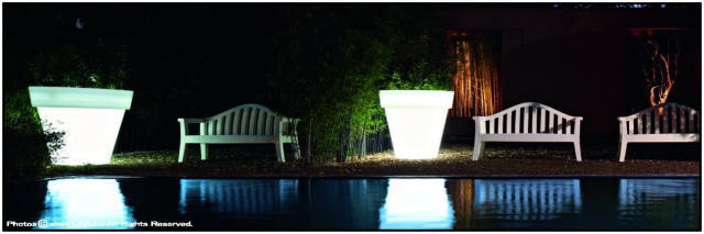 大型照明付輸入鉢 セラルンガ バスワン 613L 