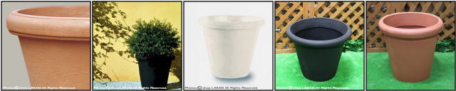 ガーデンプランター 樹脂製植木鉢 クラシックデザイン 