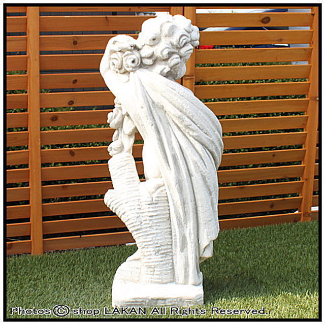 季節の子供 庭置物 洋風 彫像 