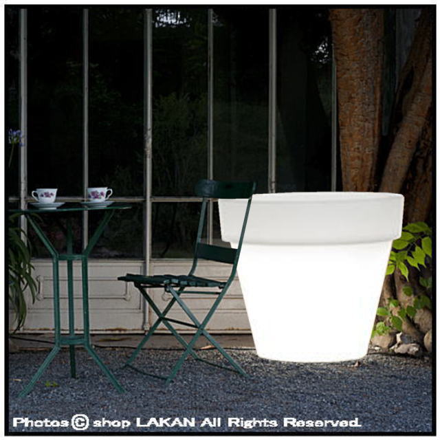 照明付鉢 セラルンガ社 ライト付 デザイナーズ 