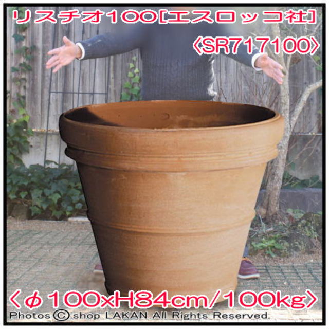 リスチオφ100cm 大型鉢 SR-717100 - shopラカン - 伝統、品質